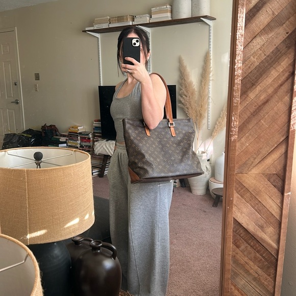 Louis Vuitton Monogram Cabas Mezzo / Louis Vuitton Tote Bag - Picture 1 of 16